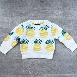 Campure Pineapple Sweater Size 12-18 months